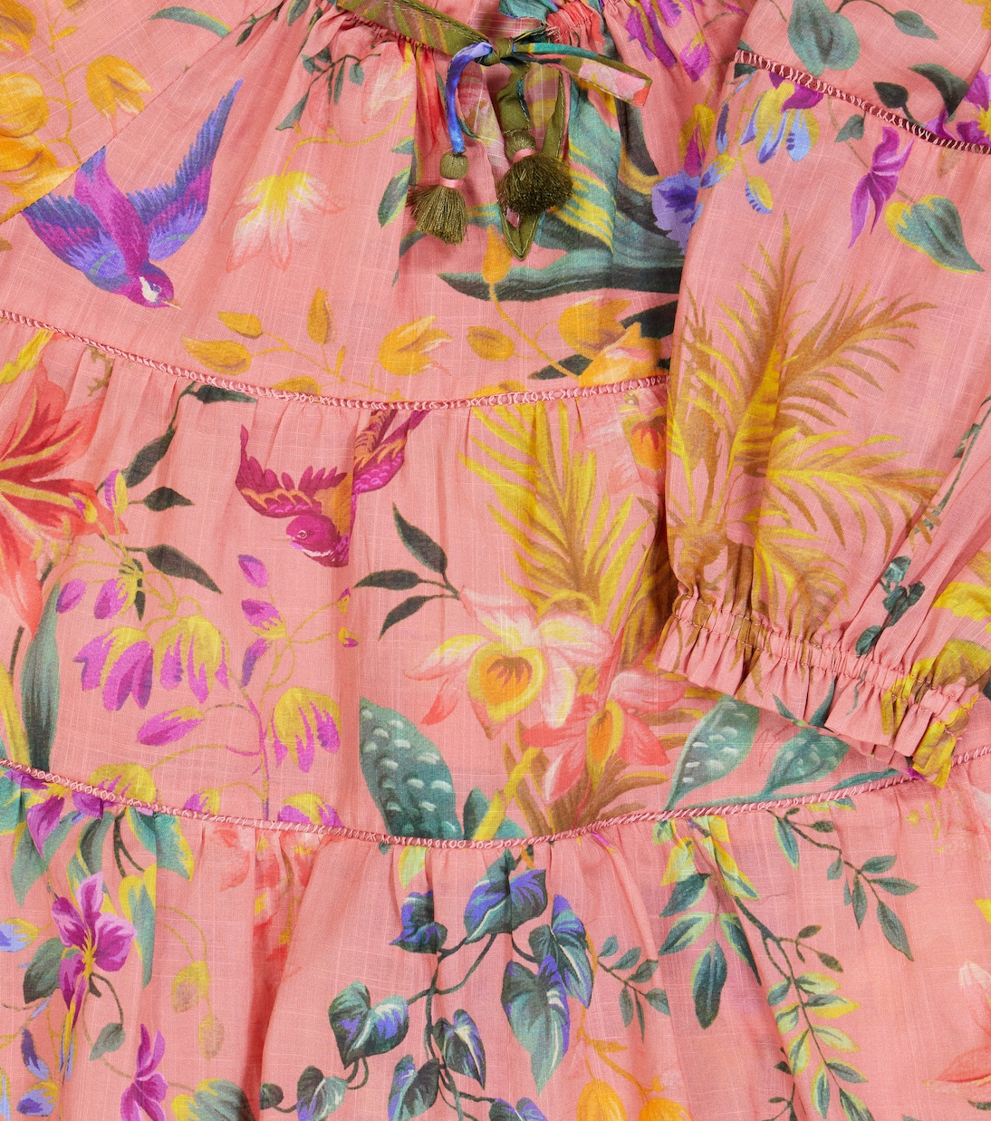 Bluse Tropicana aus Baumwolle | Zimmermann Kids