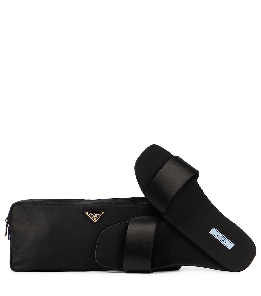 Sandali in raso di seta | Prada