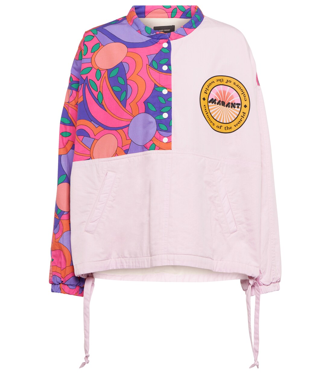 Lizzip patchwork cotton jacket | Isabel Marant