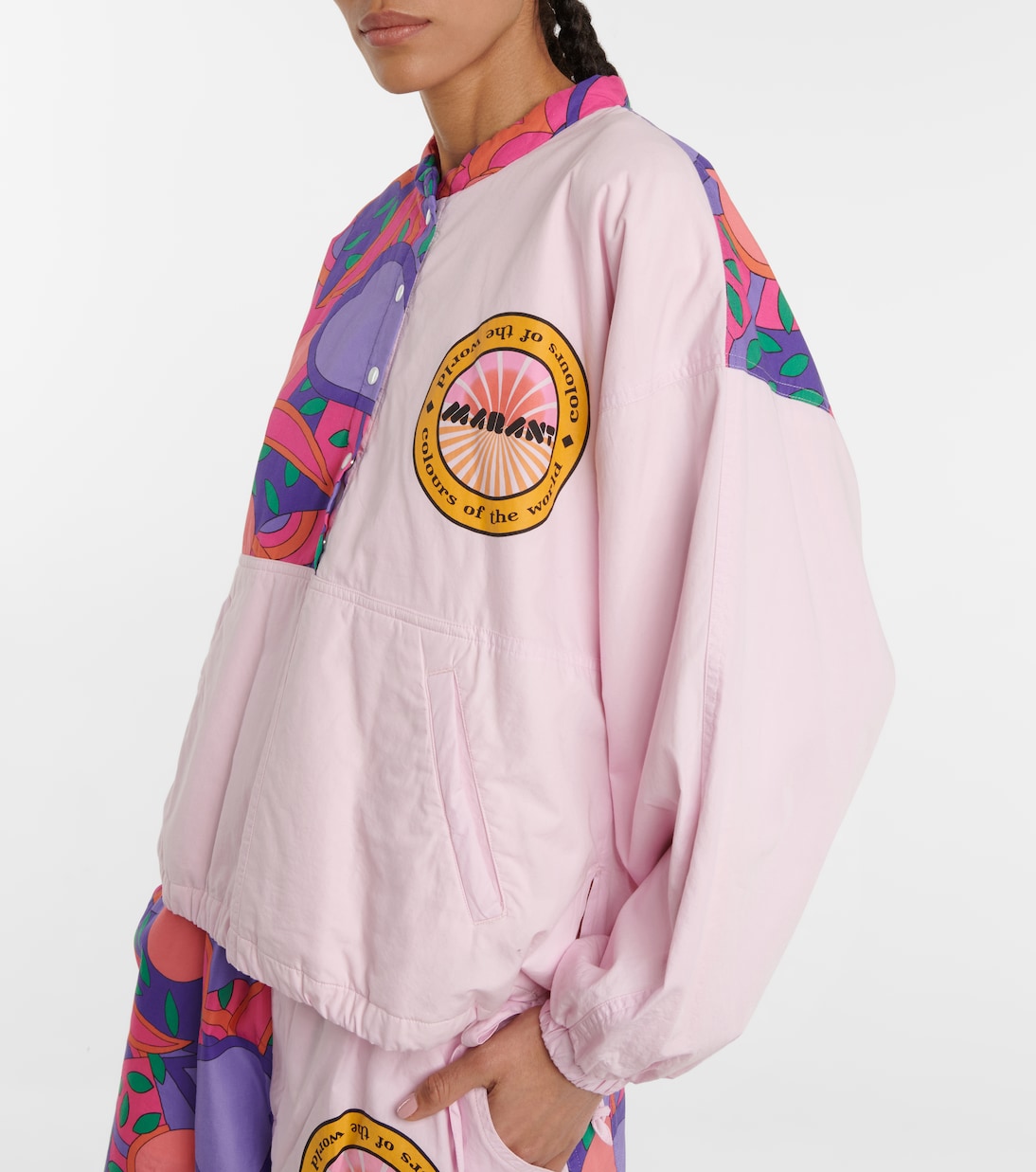 Lizzip patchwork cotton jacket | Isabel Marant