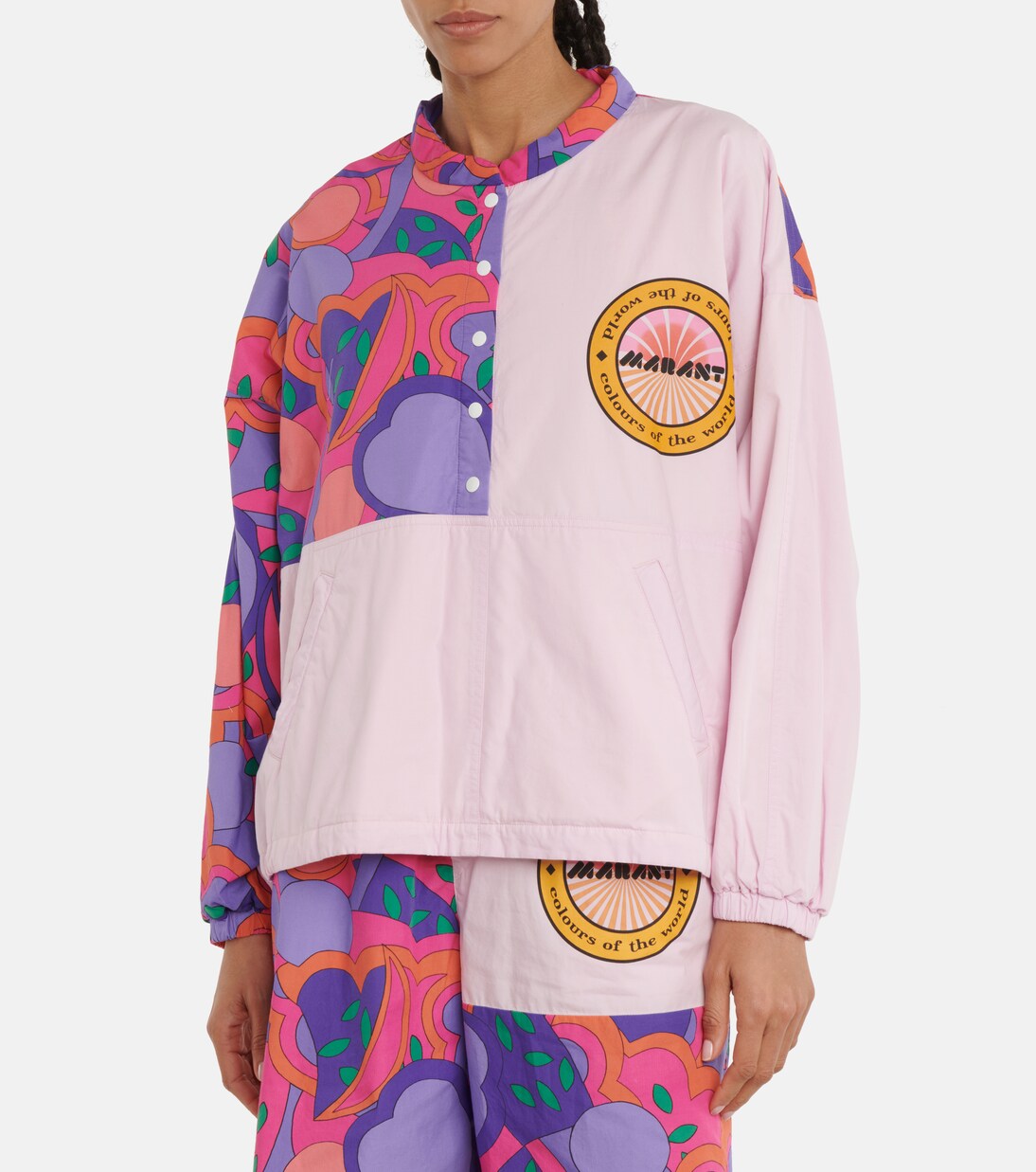 Lizzip patchwork cotton jacket | Isabel Marant