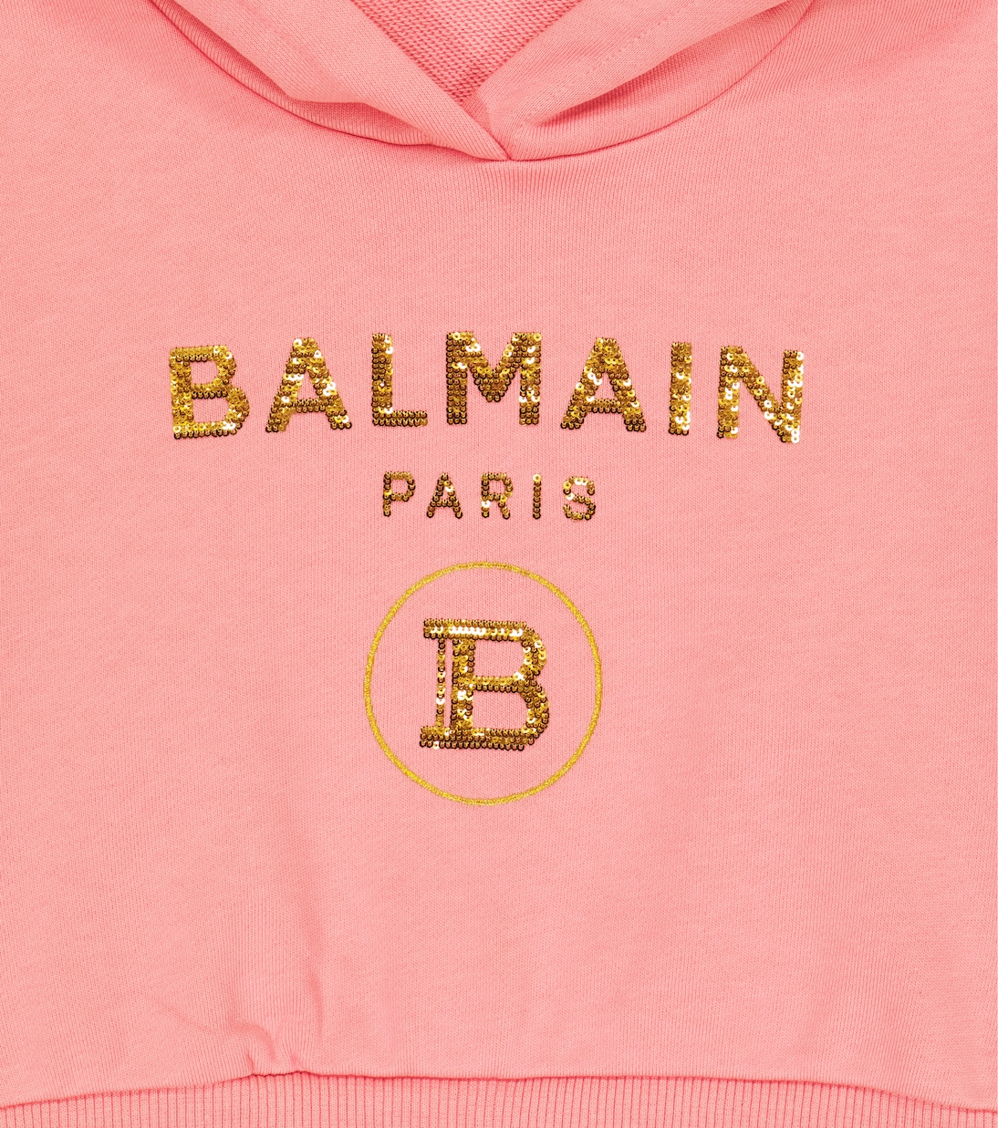Hoodie mit Pailletten | Balmain Kids