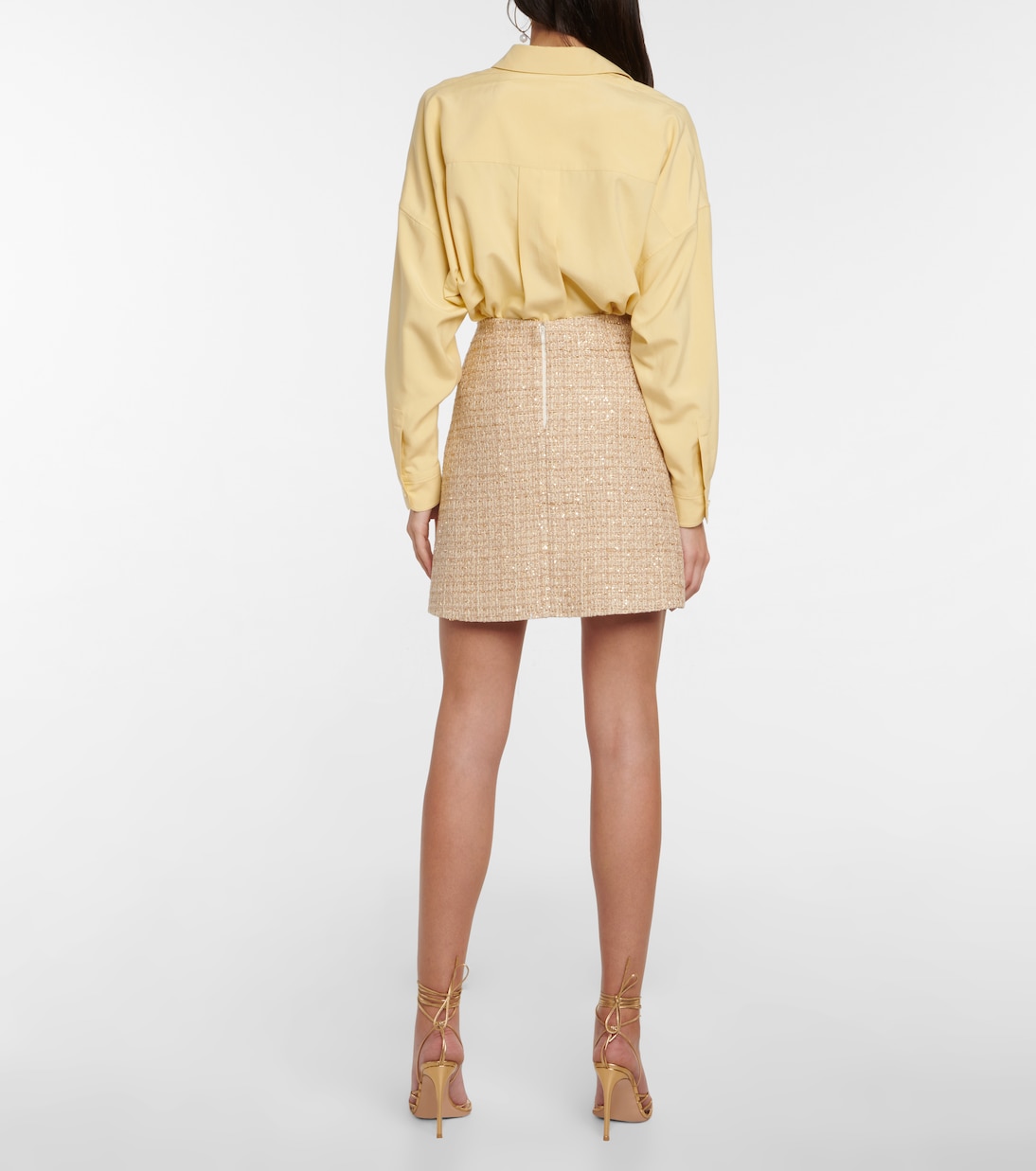 Sequined tweed miniskirt | Giambattista Valli