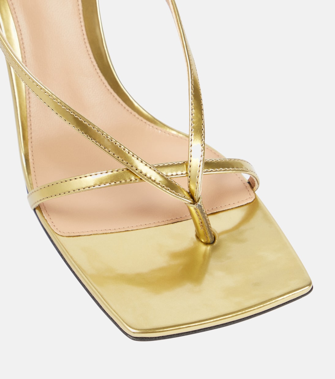 Yellow gold sandals cheap