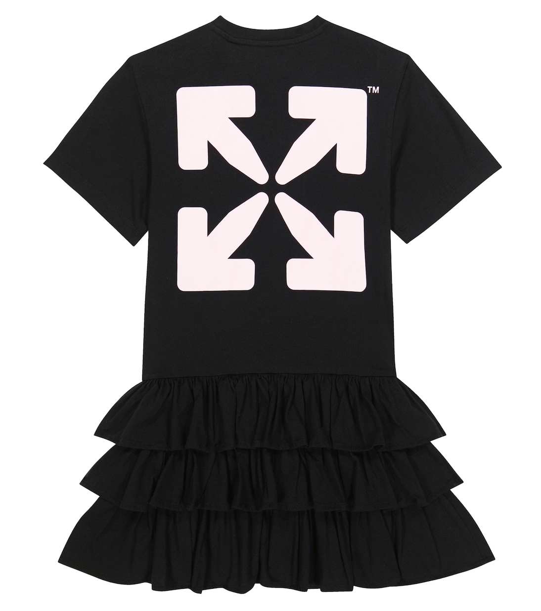 T-Shirt-Kleid aus Baumwolle | Off-White Kids