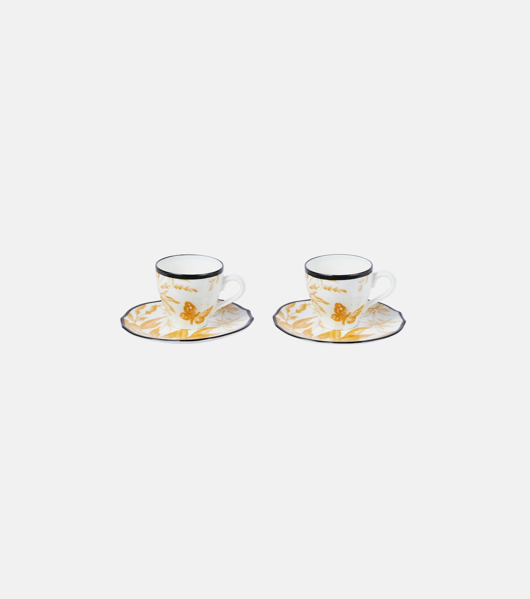 Herbarium set of 2 coffee cups and saucers | Gucci