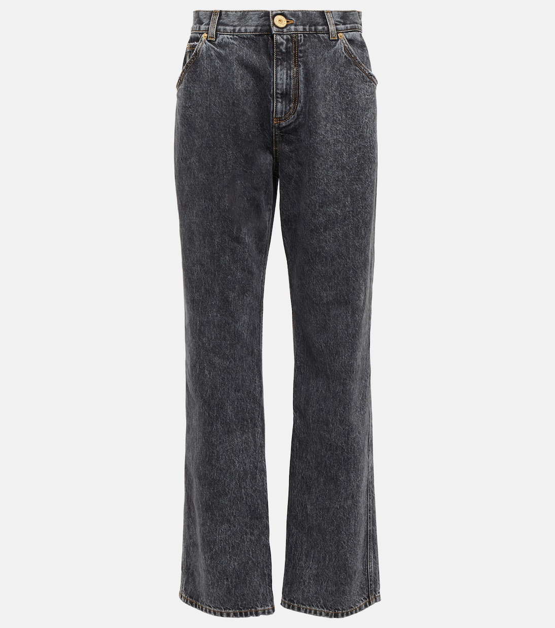 Jean droit à taille haute | Balmain