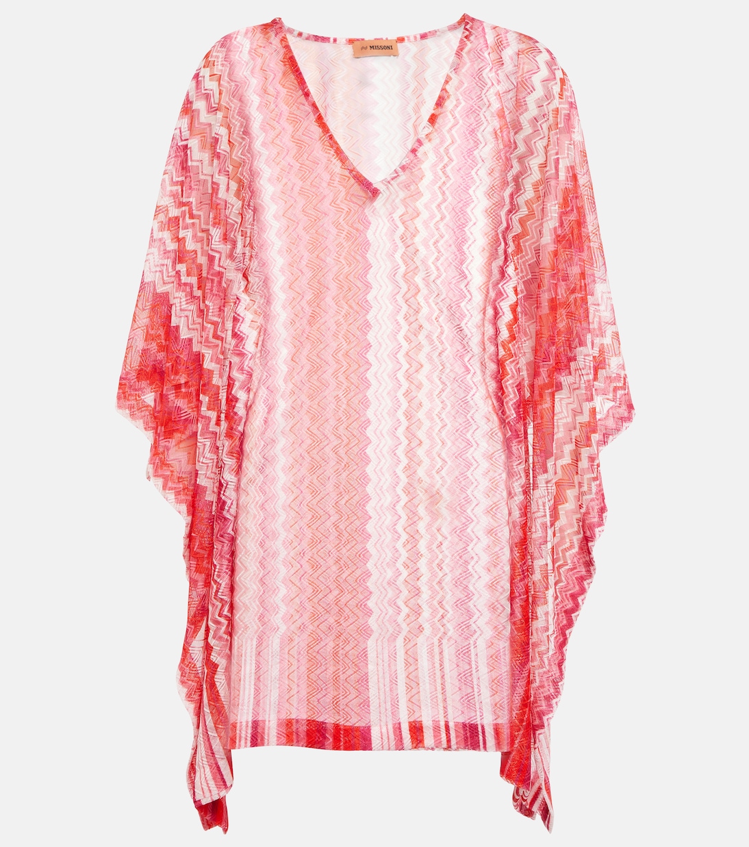 Caftán de punto en zigzag | Missoni Mare