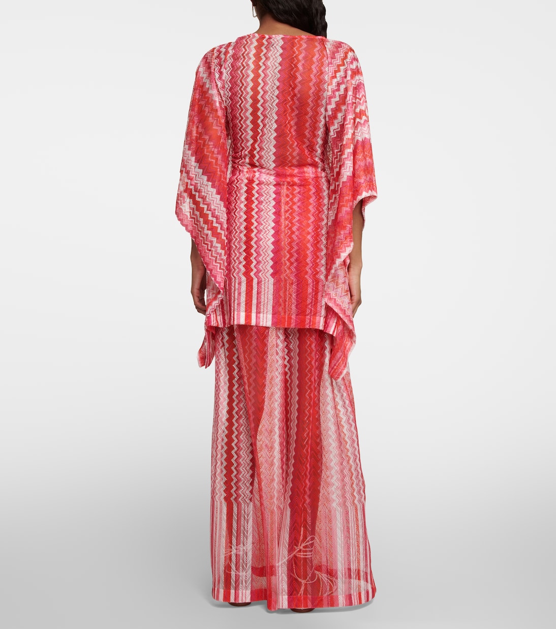 Caftán de punto en zigzag | Missoni Mare