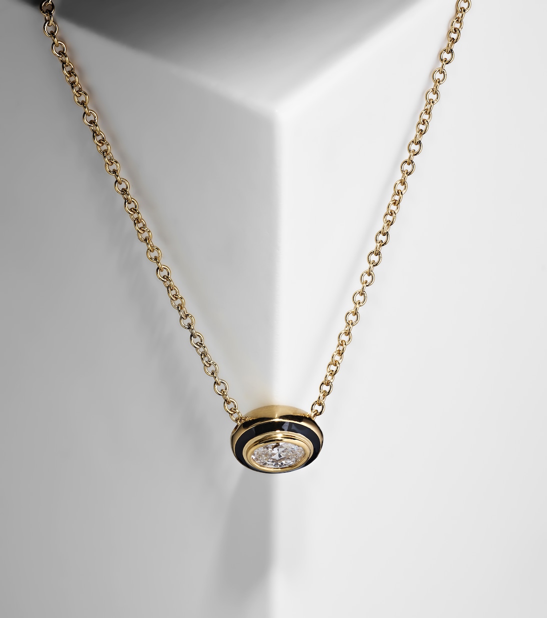 Collier Lenox Reign en or 18 ct et diamant | Melissa Kaye