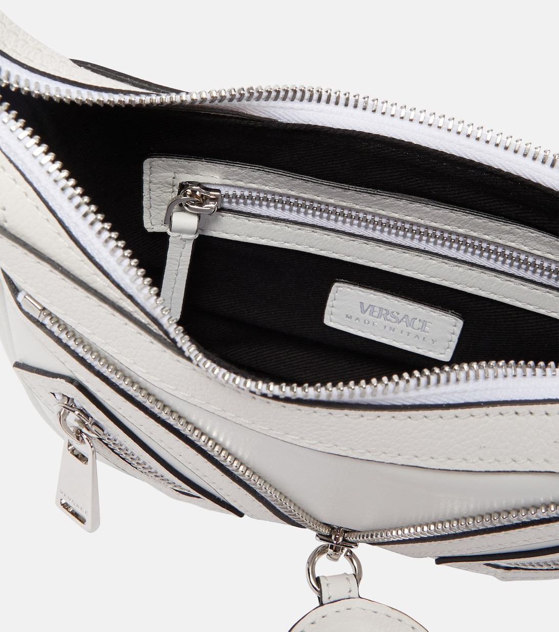 Borsa a spalla Repeat Mini in pelle | Versace