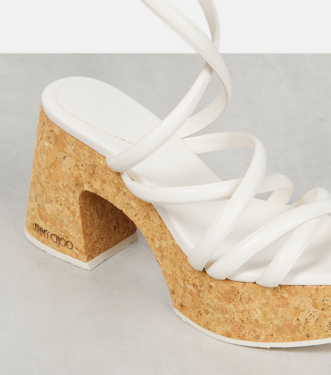 Sandalen Cecelia 95 aus Leder | Jimmy Choo