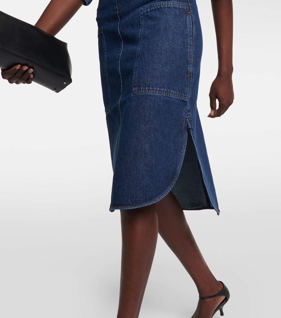 Gonna midi di jeans | Toteme