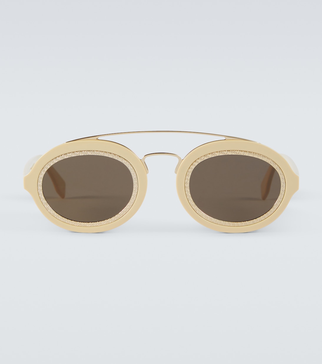 Ovale Sonnenbrille FF Around | Fendi