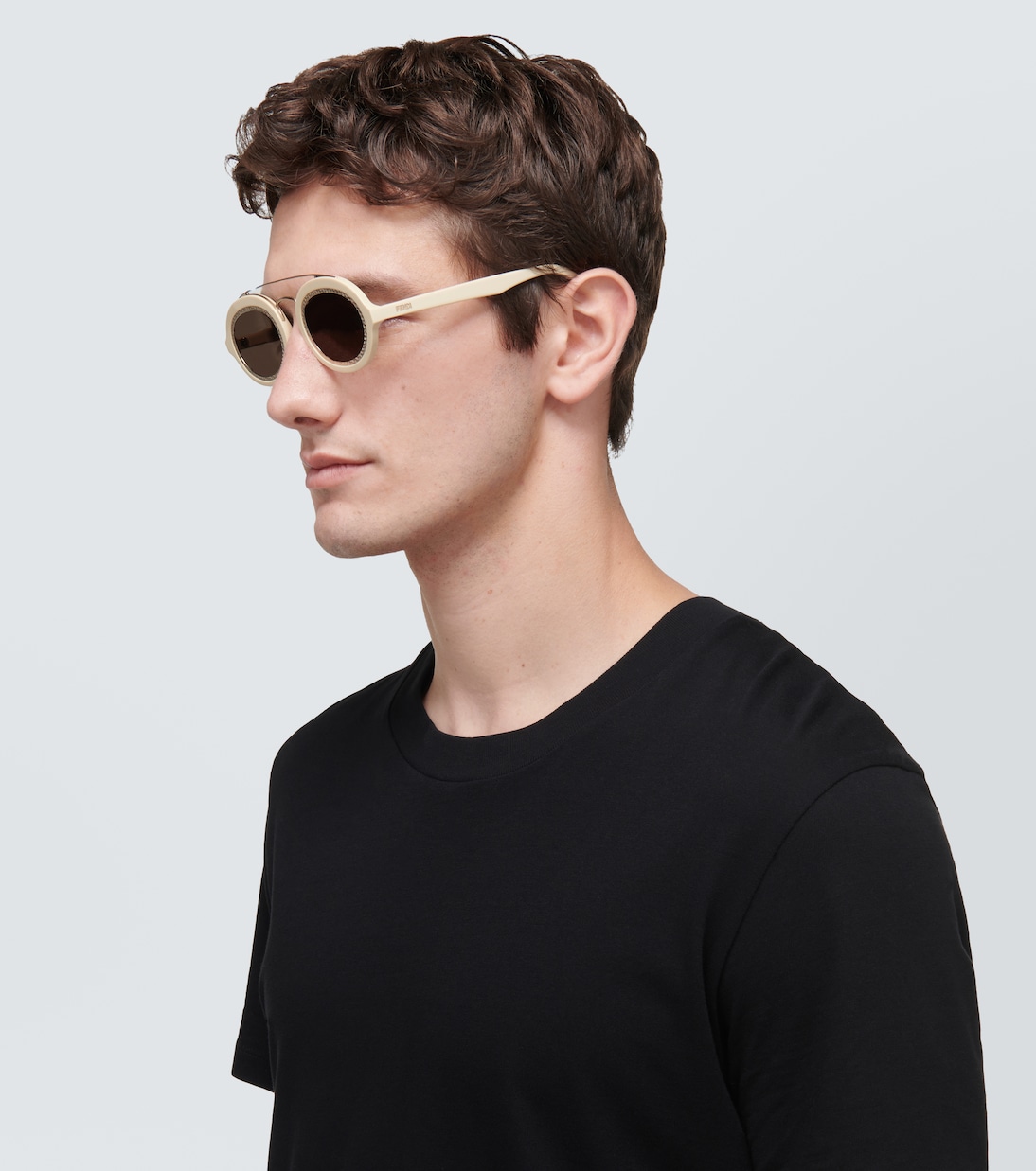 Ovale Sonnenbrille FF Around | Fendi