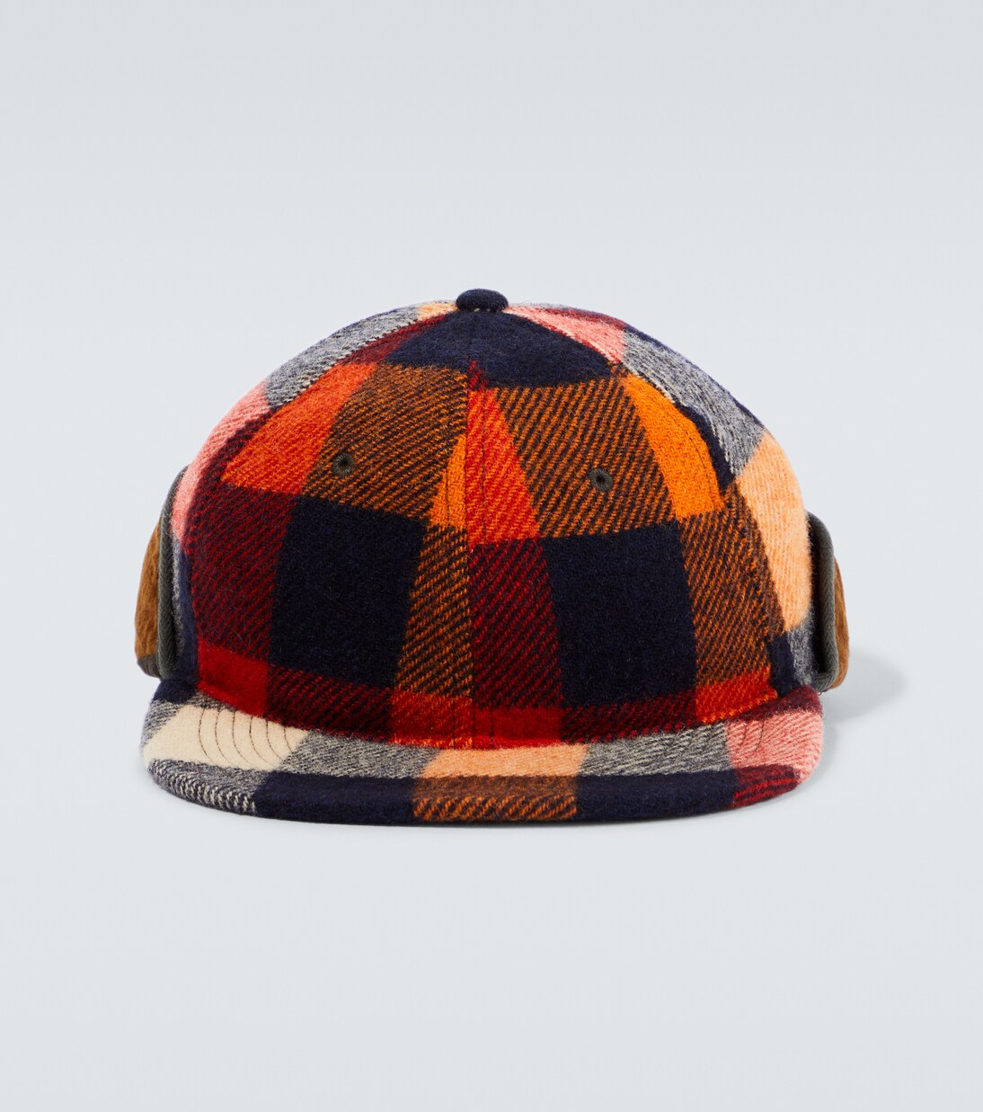 Gorra de lana a cuadros con orejeras | RRL