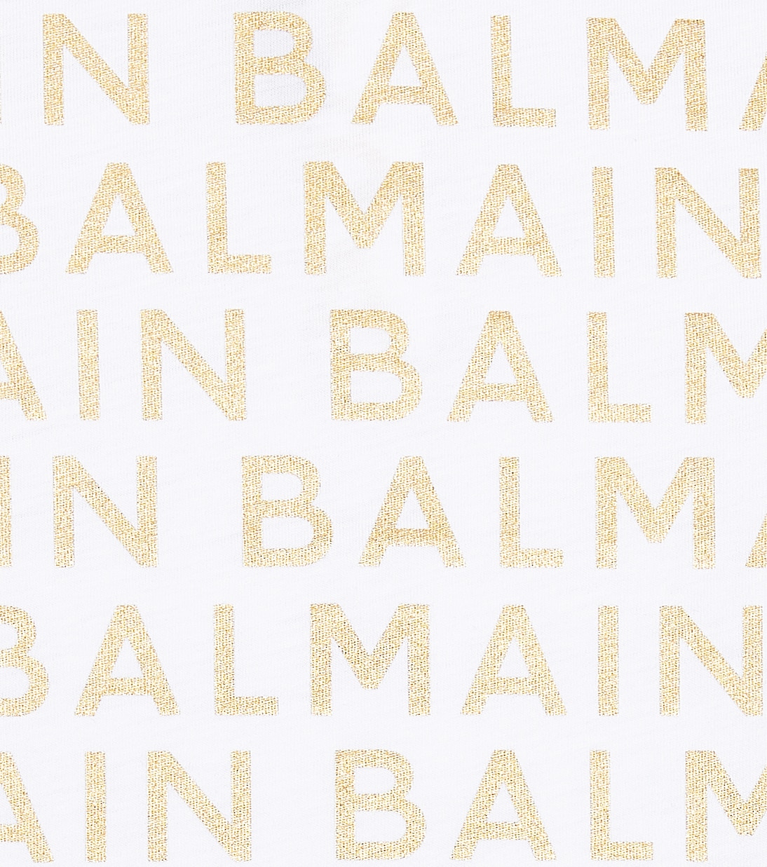 Baby T-Shirt aus Baumwoll-Jersey | Balmain Kids