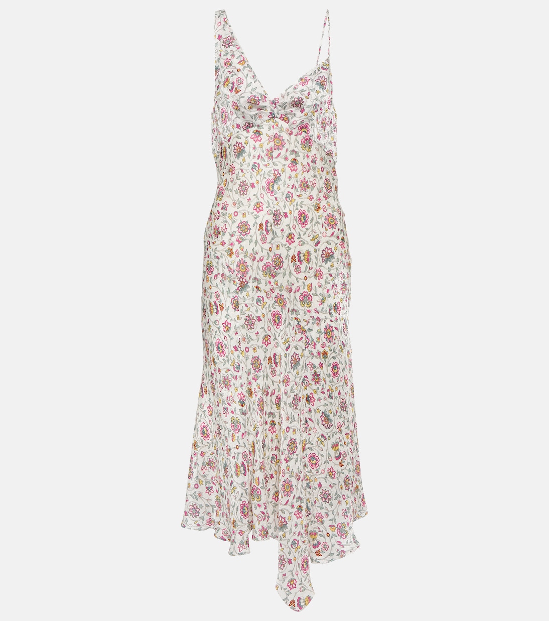 Midikleid Lucia aus Satin | Isabel Marant
