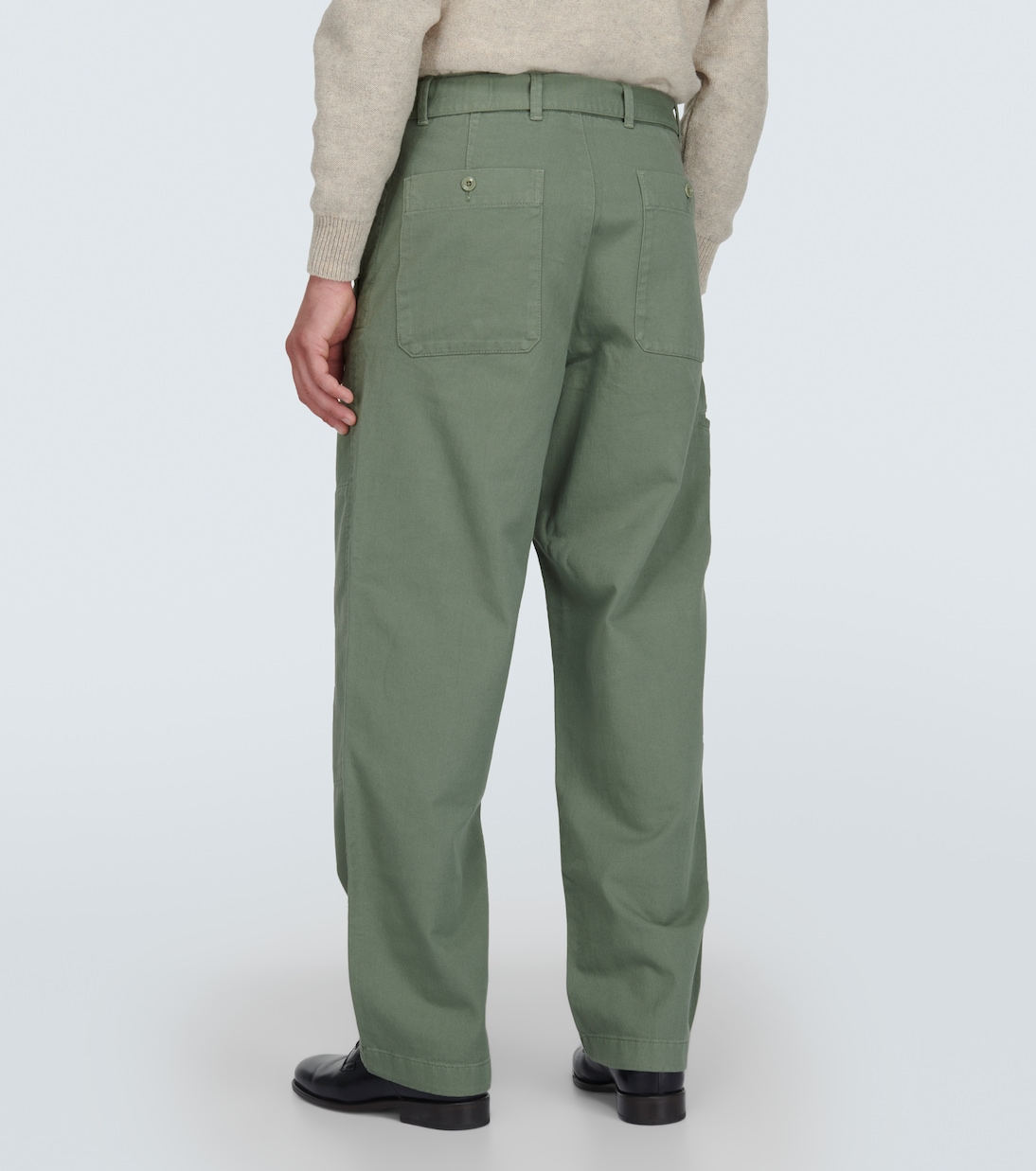 Pantalones de denim con cinturón | Lemaire