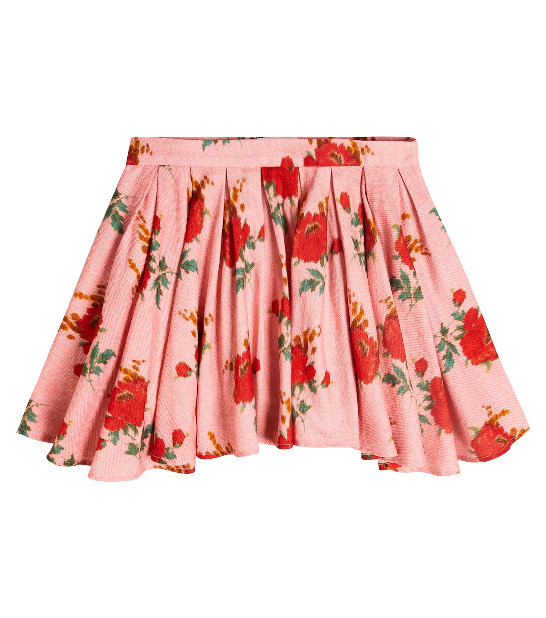 Falda en mezcla de algodón floral | Morley
