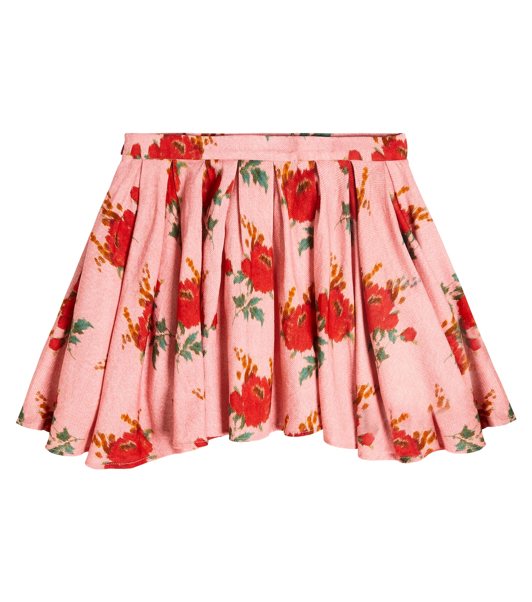 Falda en mezcla de algodón floral | Morley