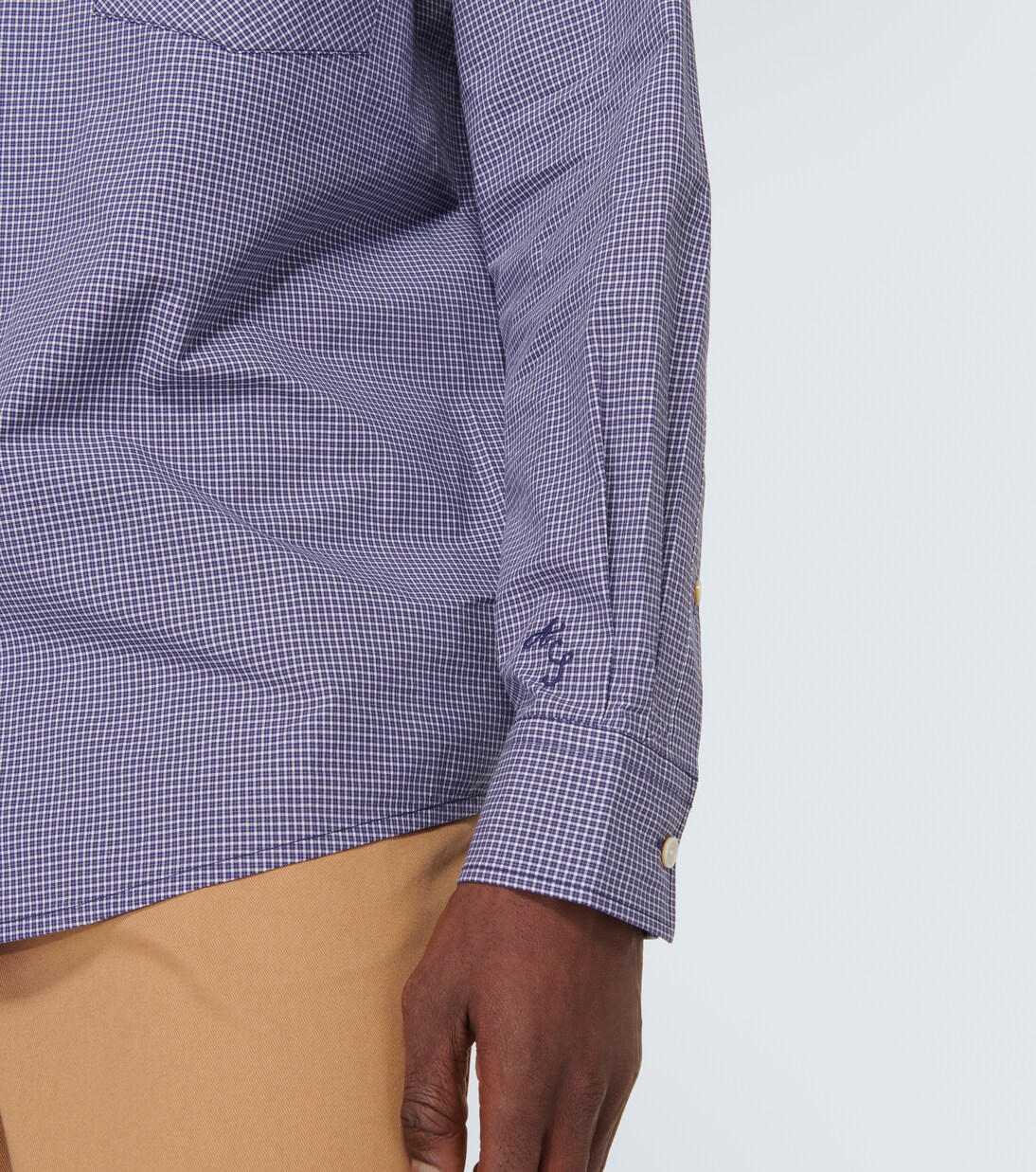 Camicia in cotone a quadri | Acne Studios
