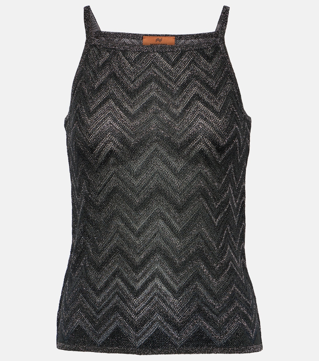 Zig Zag metallic top | Missoni