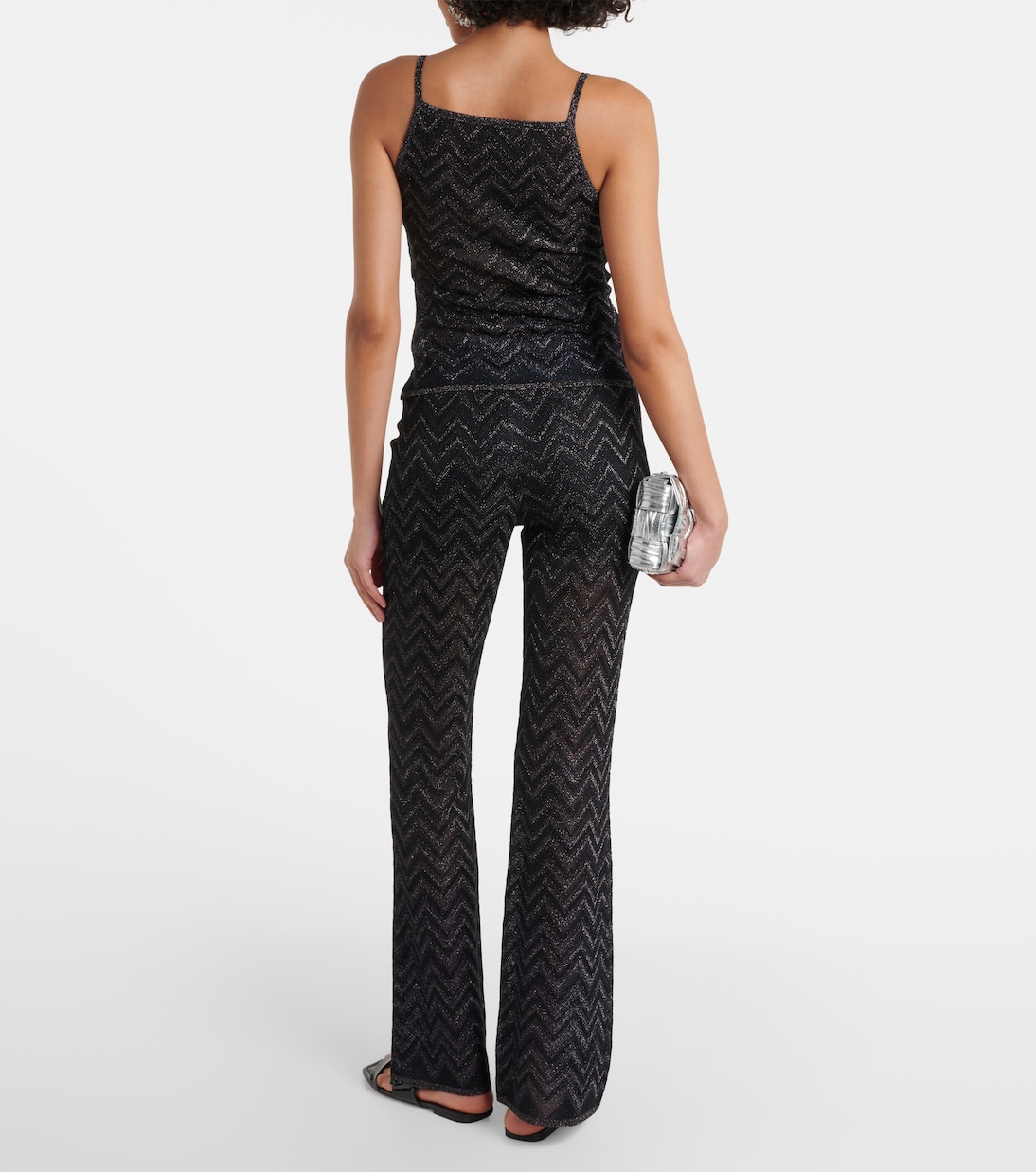 Zig Zag metallic top | Missoni
