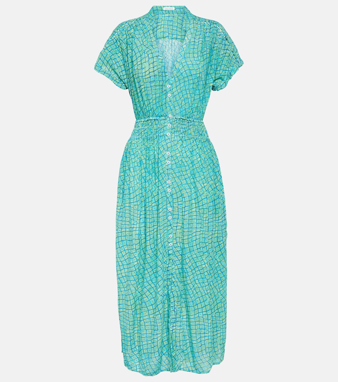 Bedrucktes Midikleid Becky | Poupette St Barth