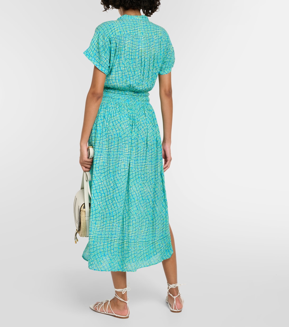 Bedrucktes Midikleid Becky | Poupette St Barth