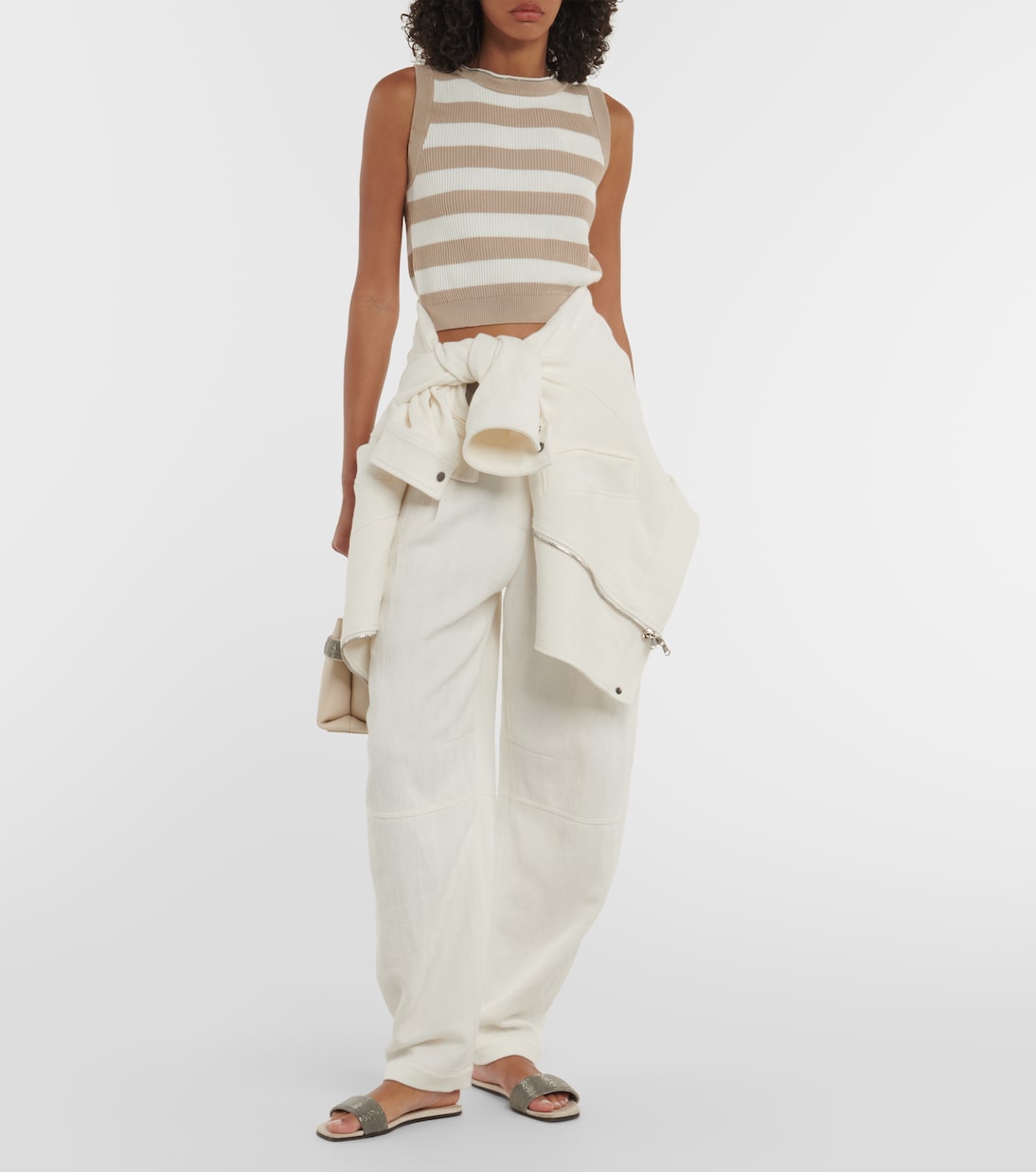 Sandali in suede | Brunello Cucinelli