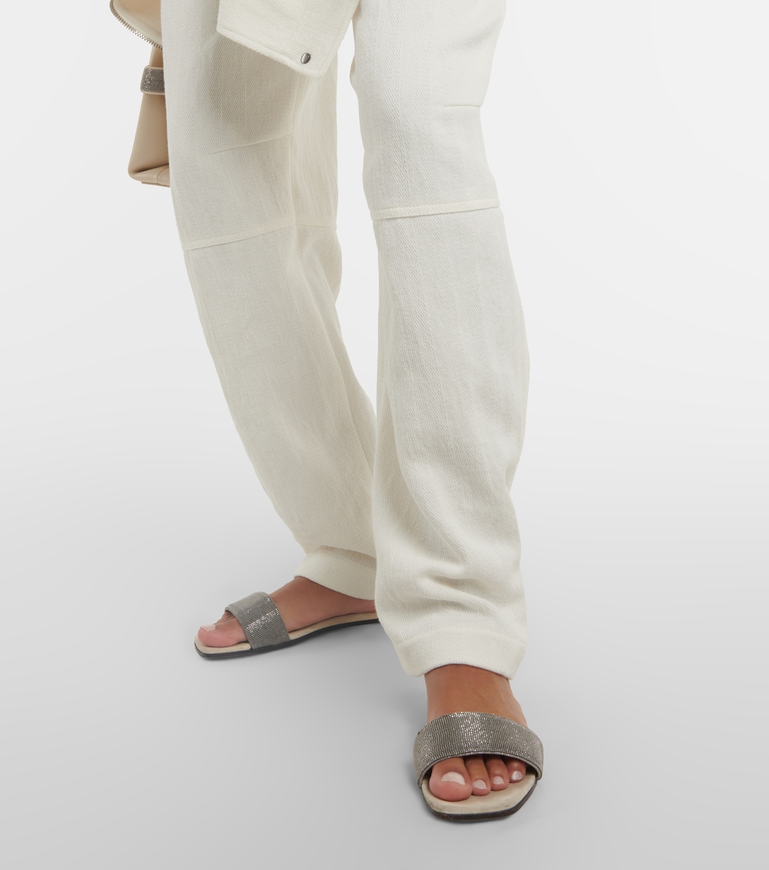 Sandali in suede | Brunello Cucinelli