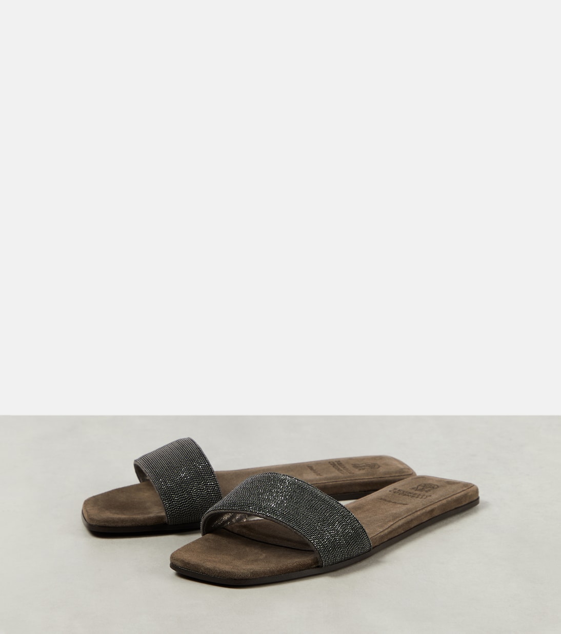 Sandali in suede | Brunello Cucinelli
