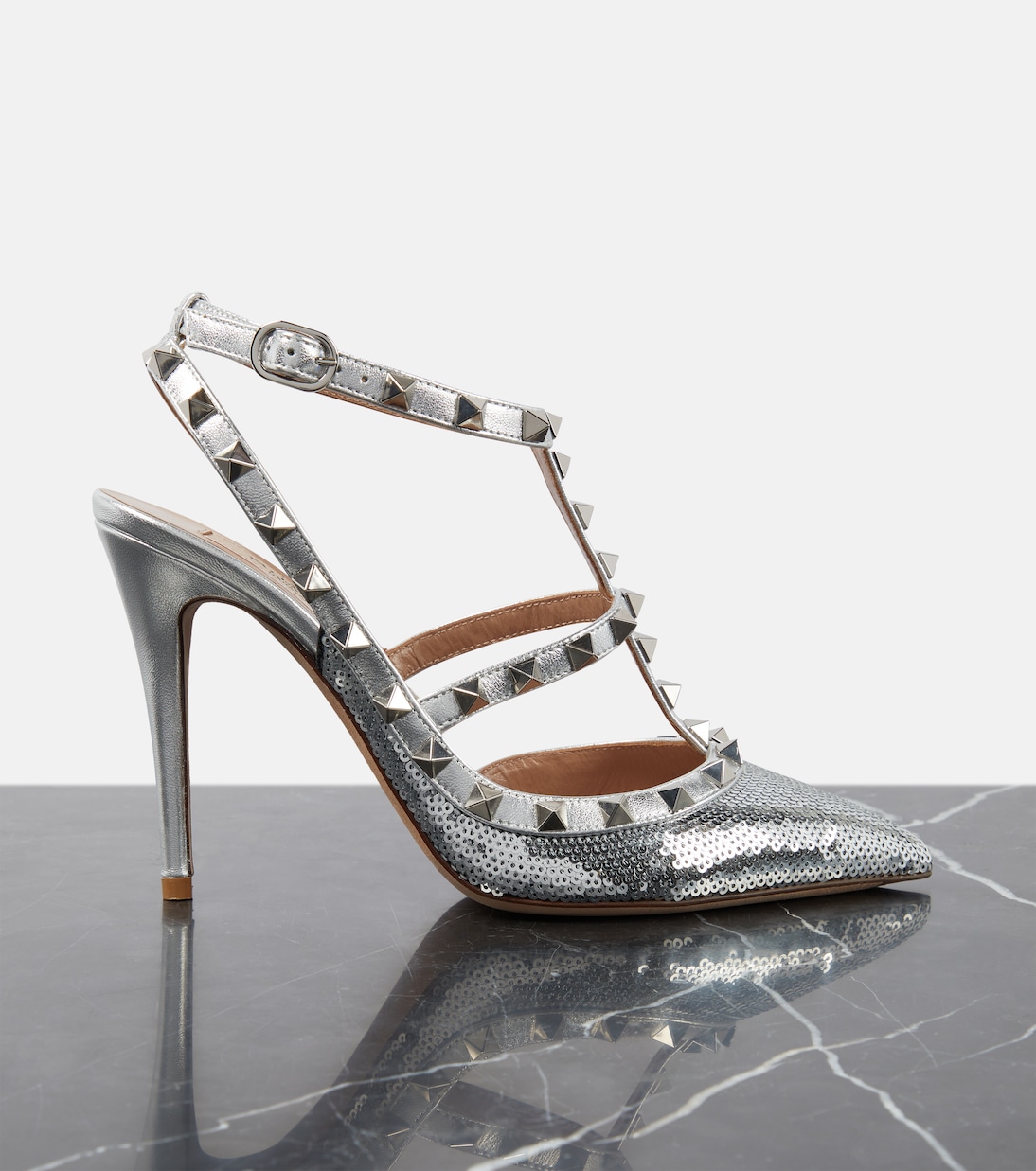 Salones Rockstud 100 adornados | Valentino Garavani