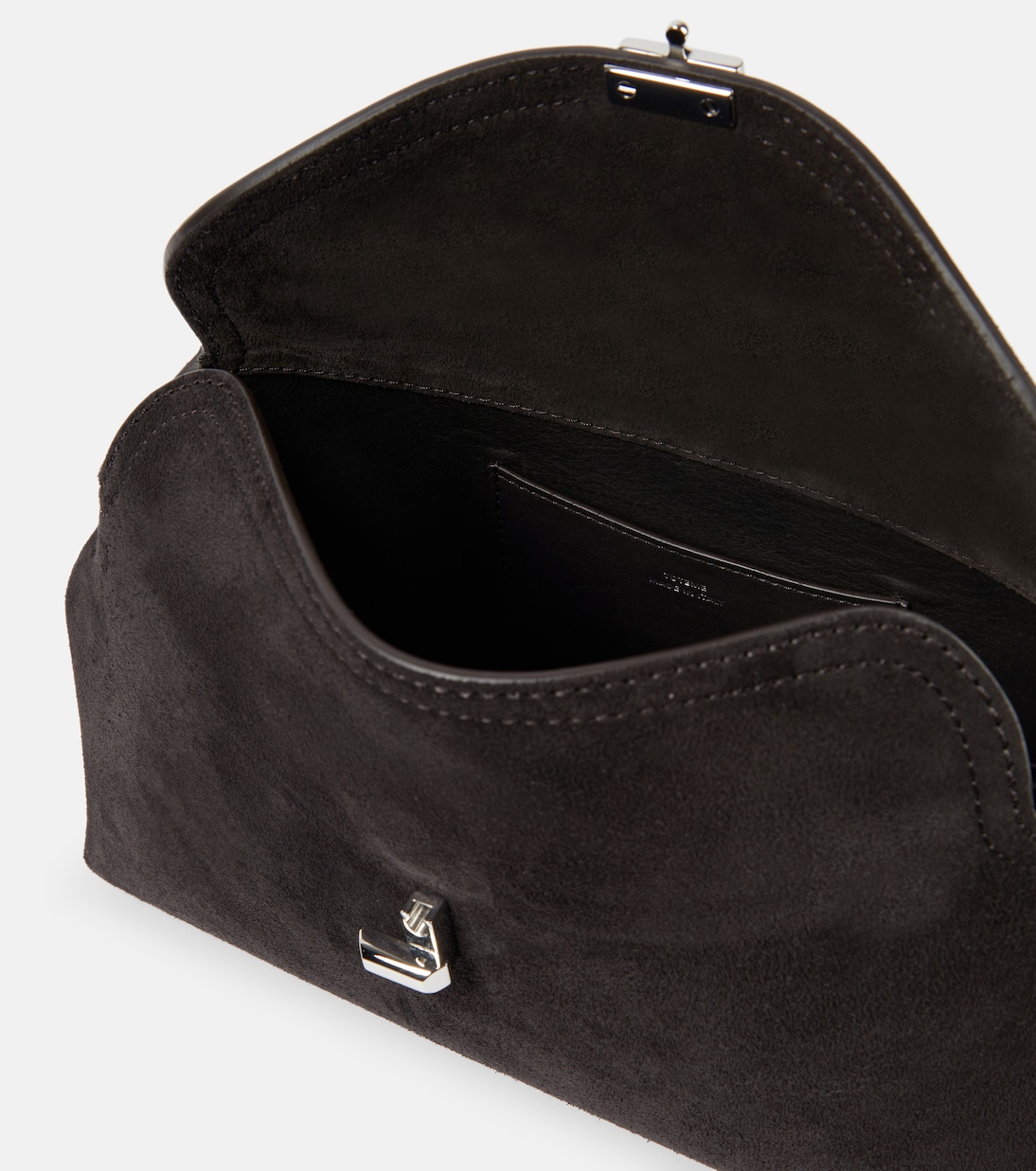 Pochette T-Lock en daim | Toteme