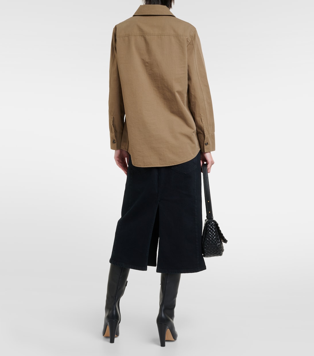 Hemdjacke aus Baumwolle | Vince