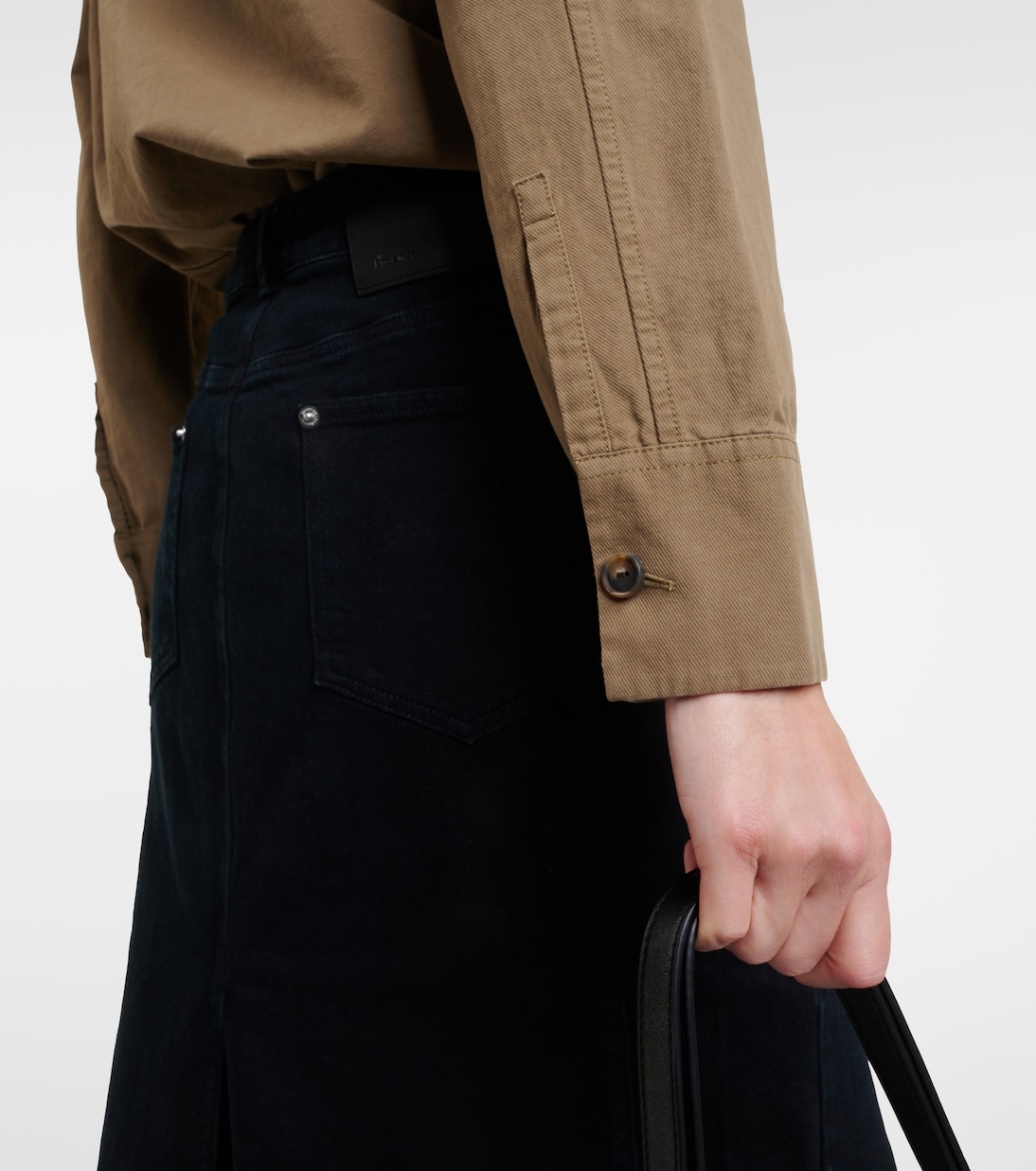 Hemdjacke aus Baumwolle | Vince