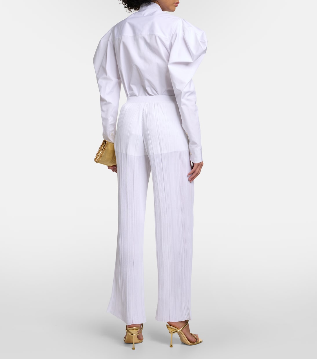 Pantaloni regular in maglia | Stella McCartney