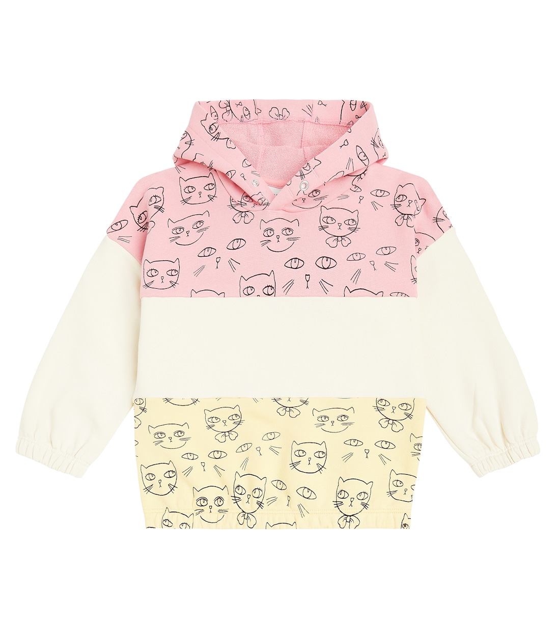 Sudadera con capucha Cathlethes de algodón | Mini Rodini