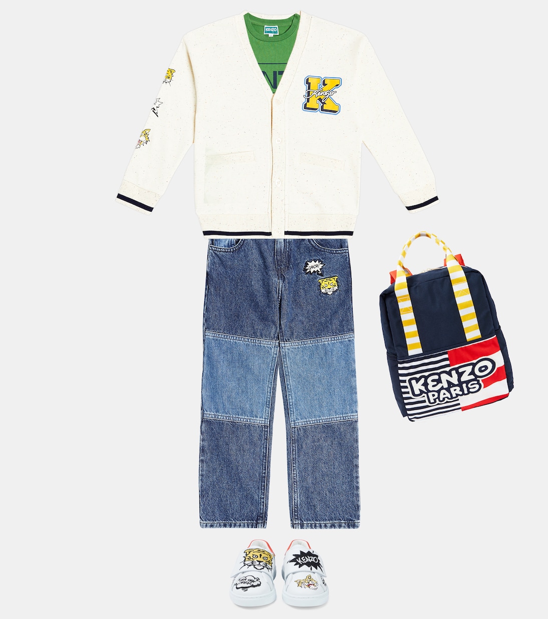 Embroidered jeans | Kenzo Kids