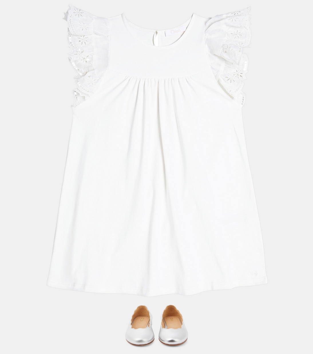 Kleid aus Baumwolle | Chloé Kids
