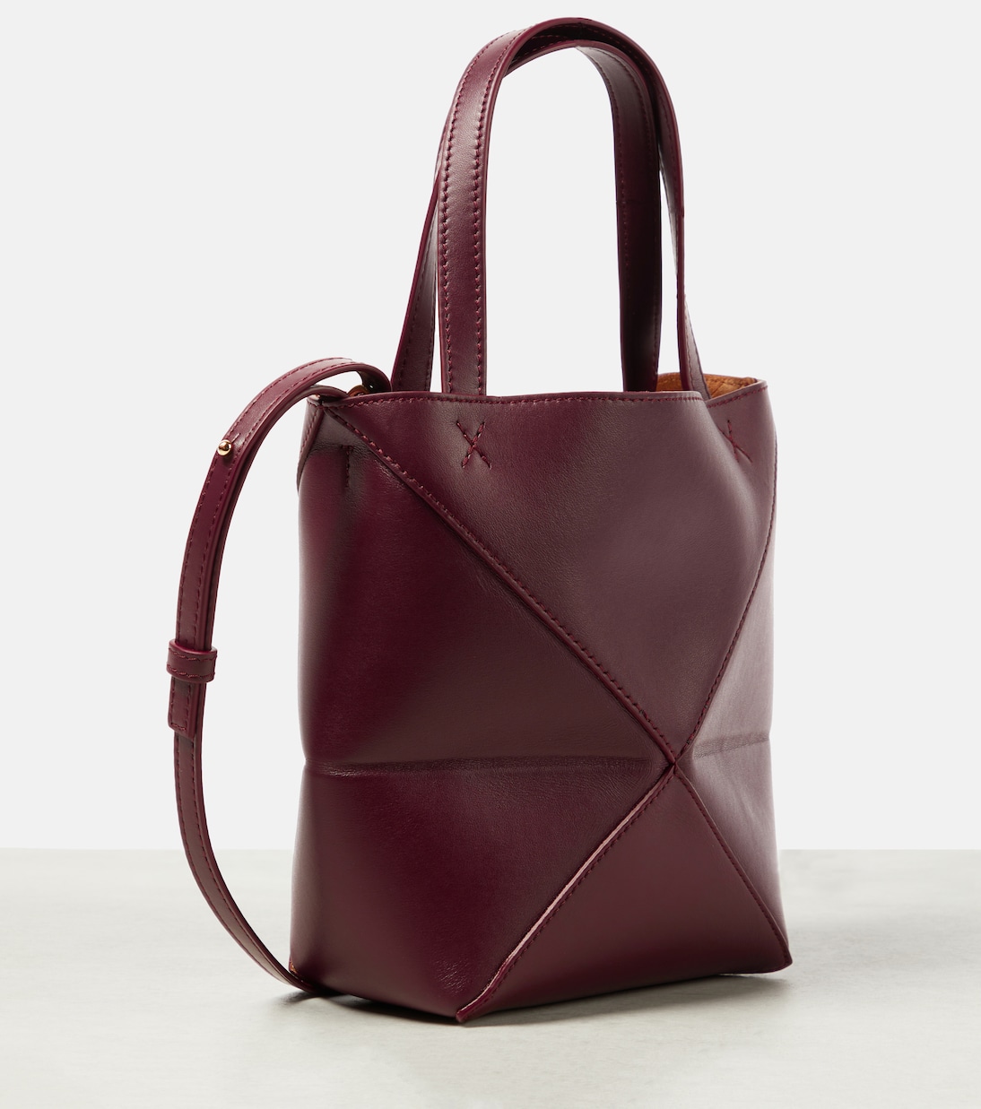 Borsa Puzzle Fold Mini in pelle | Loewe