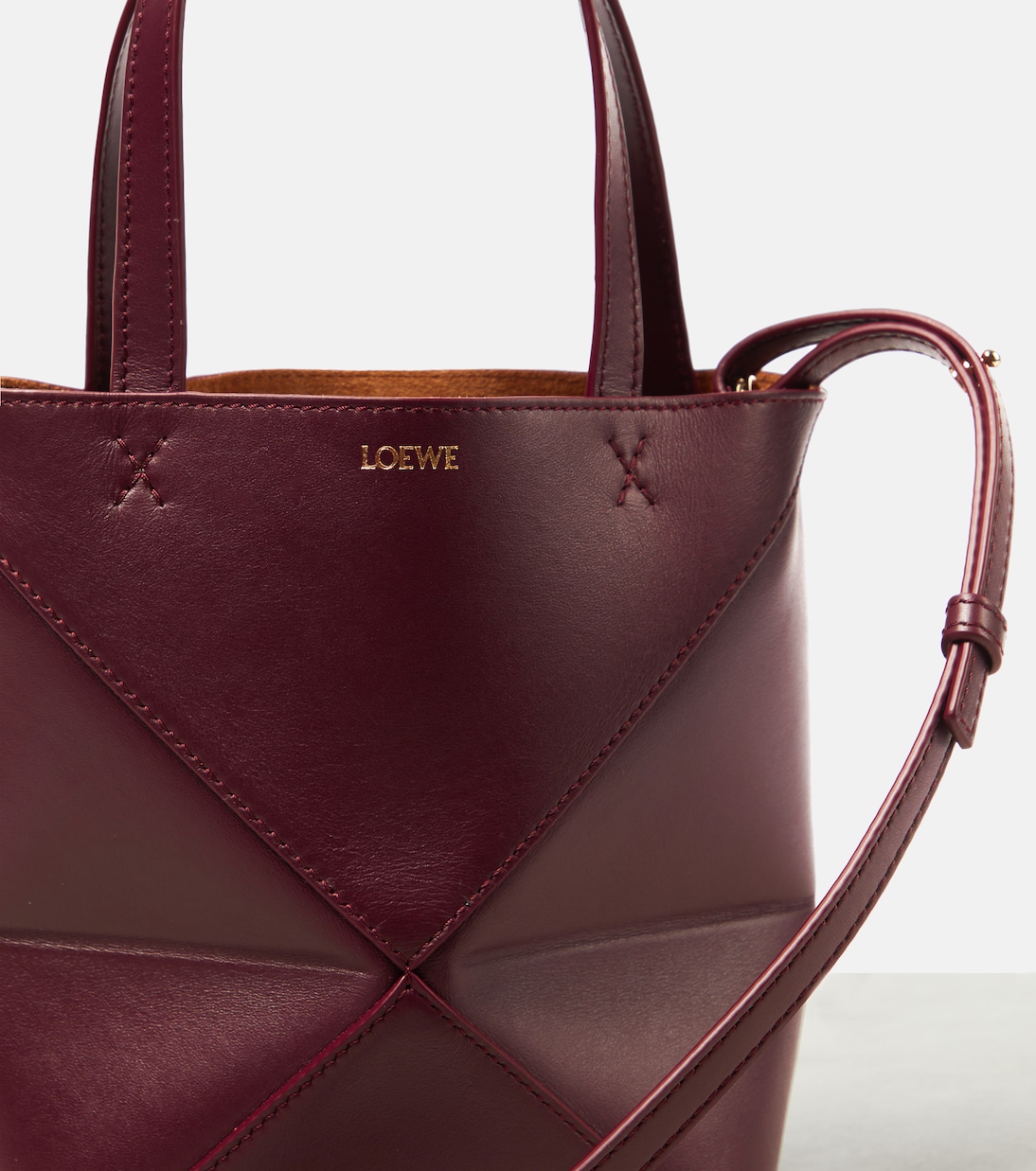 Borsa Puzzle Fold Mini in pelle | Loewe