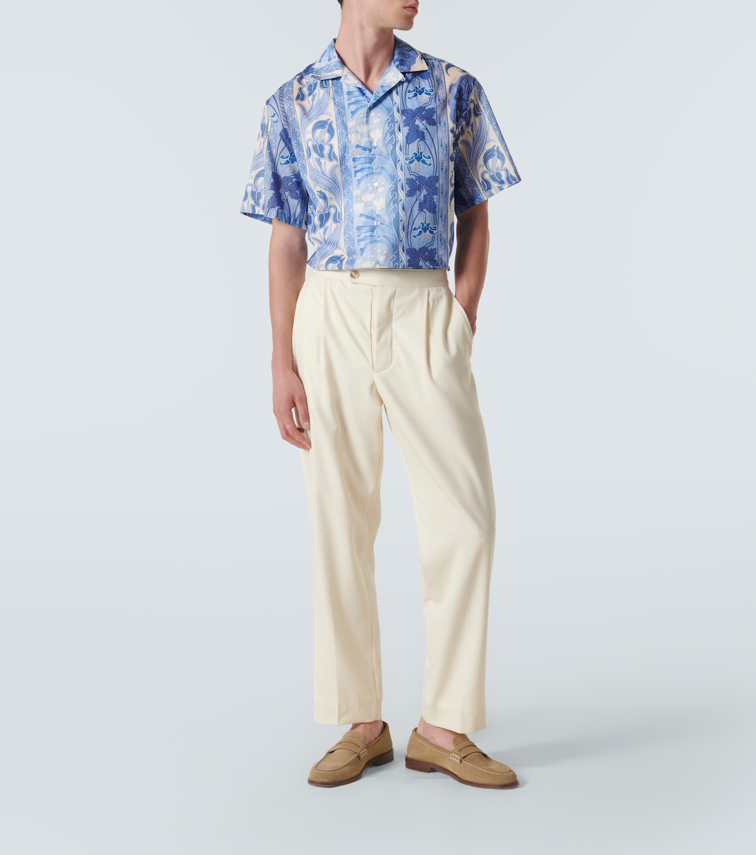Camicia bowling in cotone con stampa | Etro