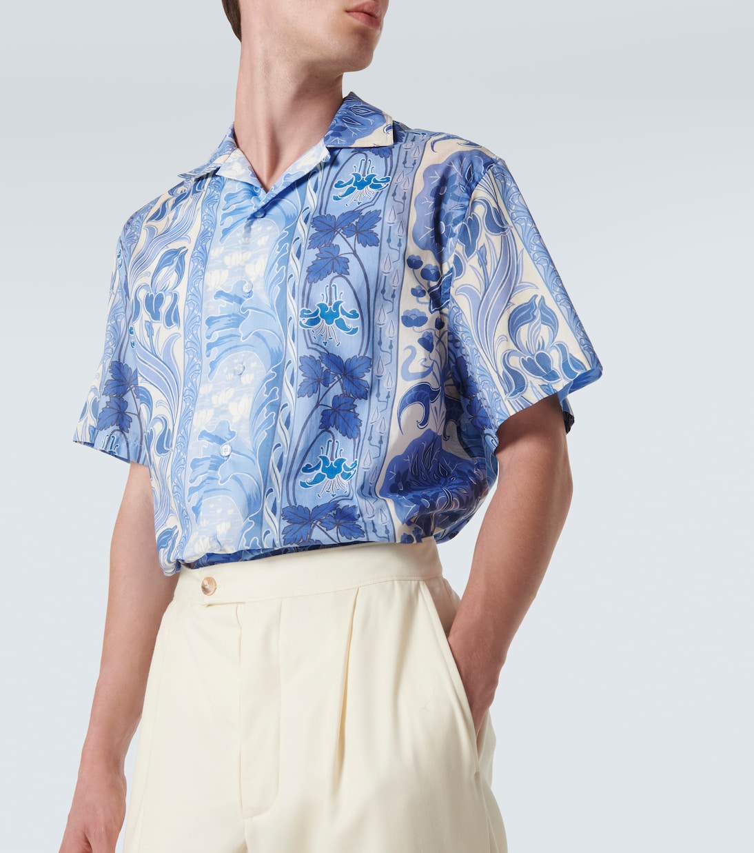Camicia bowling in cotone con stampa | Etro