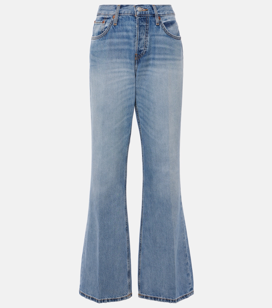Jeans anchos Loose Boot de tiro medio | Re/Done
