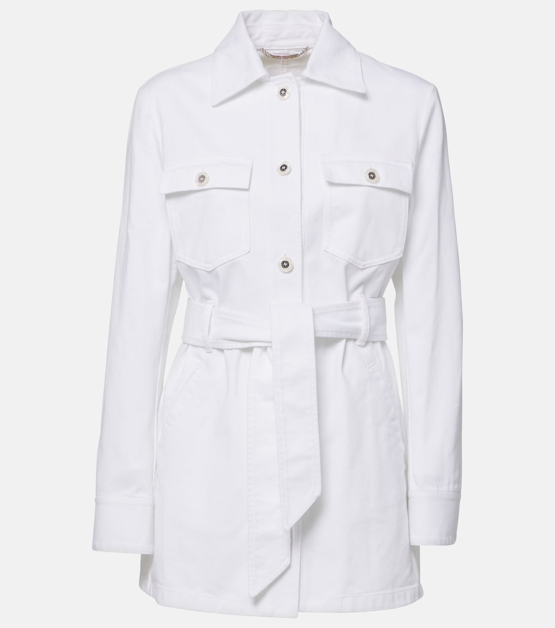 Chaqueta de denim con cinturón | Dolce&Gabbana
