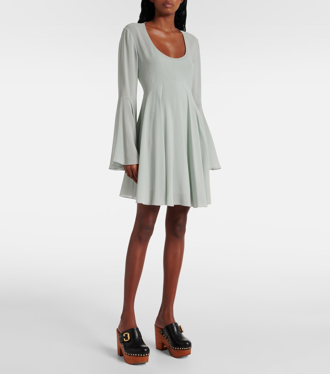 Minikleid aus Seidenchiffon | Chloé