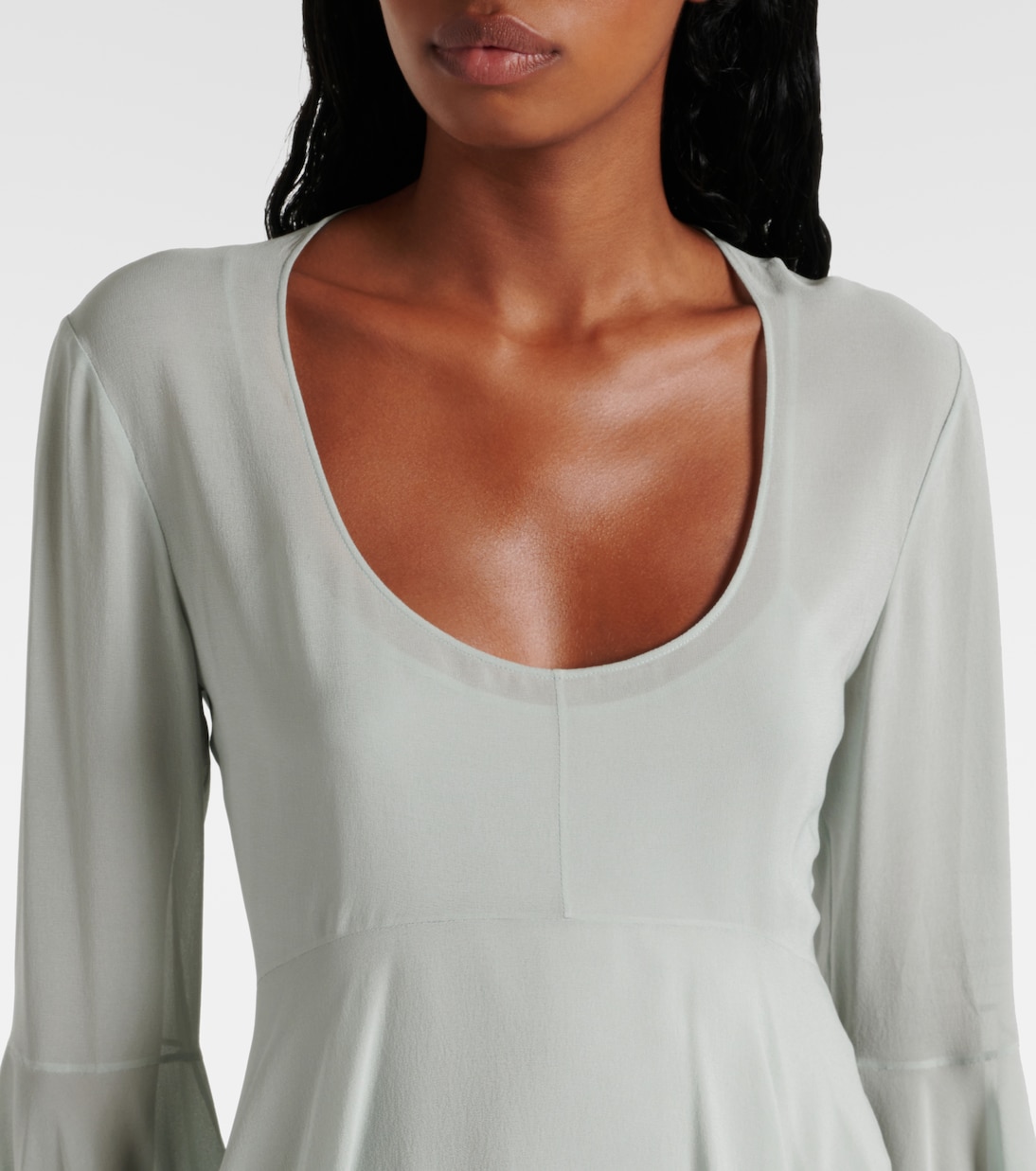 Minikleid aus Seidenchiffon | Chloé