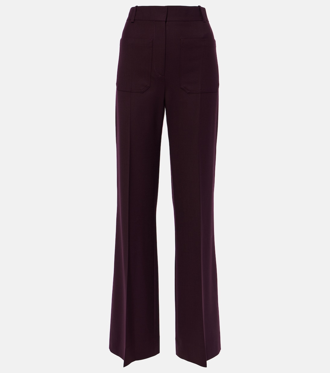 Alina high-rise flared pants | Victoria Beckham